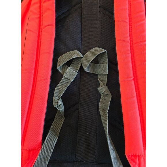 Thule Orange & Black Backpack With Buckle Closure & Side Pockets - Picture 12 of 13